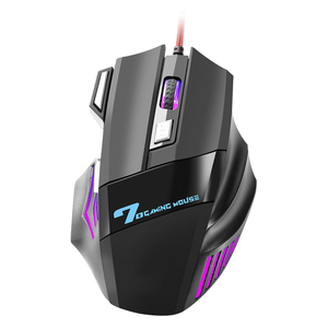 Mouse per Gaming personalizzato con Mouse da gioco con cavo retroilluminato X7 3600dpi RGB più popolare progettato per utenti di Computer Desktop destrorsi - Product Image 4