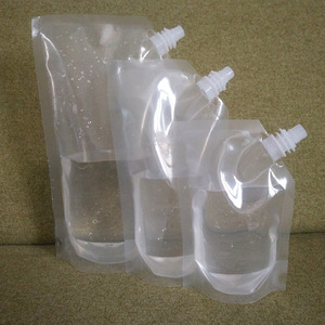 5ml 10ml20ml食品安全再利用可能ミニ透明透明飲用バッグ注ぎ口ポーチプラスチックフェイスクリーム包装ポーチ注ぎ口付き - Product Image 5