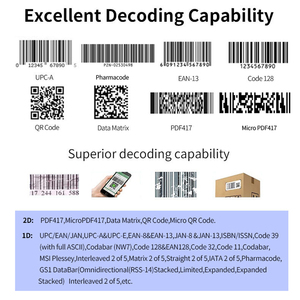 JINGXIN Handheld Datamatrix 2D Brand <strong>Scanner</strong> Barcode <strong>Scanners</strong> Qr Wired Usb Reader Auto 1D 2D <strong>Scanner</strong> - Product Image 6