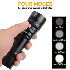 Wurkkos Wk20s 2000lm Scuba <span class=keywords><strong>Diving</strong></span> Đèn pin ngọn đuốc sst40 18650 công suất cao ngọn đuốc ánh sáng với từ chuyển đổi quay - Product Image 2