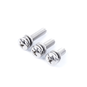 Thép không gỉ 304 nhà sản xuất cung cấp đầu đĩa kết hợp chéo vít, vật liệu và bu lông m2, M2.5, M3, M4, M5, <span class=keywords><strong>M6</strong></span> - Product Image 5