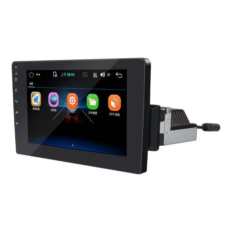 안드로이드 9 1 + 16GB 더블 딘 8 ''자동차 스테레오 라디오 2.5D 터치 스크린 자동차 MP5 플레이어 BT WIFI GPS FM RDS