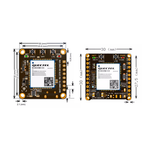 WGZX EC800M Core Board Internet <strong>4G</strong> 5G CAT1 Communication Network DTU Payment Module Development <strong>ethernet</strong> communication modules - Product Image 4