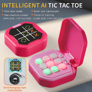Elektronik akıllı Tic Tac Toe dijital oyun el taşınabilir satranç oyun konsolu oyuncak dijital Tic Tac ayak oyunu - Product Image 2