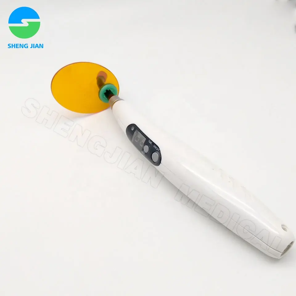 SHENGJIAN Wireless Dental Led Light Cure LED ricaricabile apparecchiature odontoiatriche lampada polimerizzante dentale