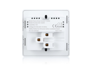 Enchufe inteligente USB con interruptor 5 pines multifunción 2USB ABS Material 10A corriente nominal Control de voz WIFI enchufe de Alimentación inteligente