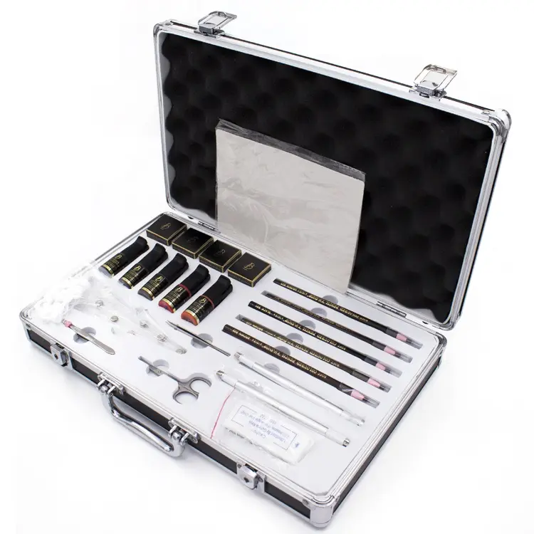 OEM BMX Misty Augenbrauen pigment Microb lading Kit für Tattoo Training