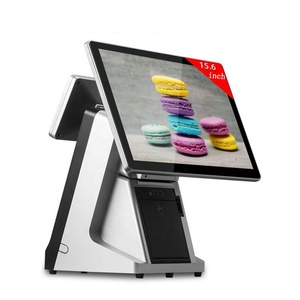 Все в одном 15,6 дюймов Pos Android 11 Windows емкостный сенсорный двойной экран биллинг машина POS с 11,6 дюймов дисплей клиента - Product Image 2