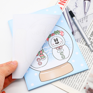 Kawaii yapışkan not defteri not pedleri ofis okul kırtasiye yapışkan çıkartmalar gönderdi yapışkan not kağıdı özel - Product Image 4