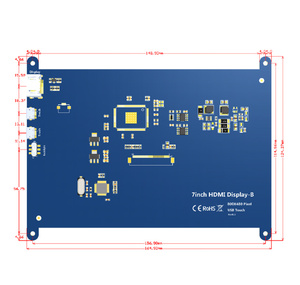 YZY 7-Zoll-LCD-Panel 800*480 HMI-Display 7 "LCD-Touchscreen mit HMI-Anschluss für Raspberry Pi Zero - Product Image 5