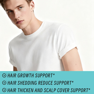 High Quality Hair Growth Capsules for Men with Ashwagandha and Saw Palmetto Improve Hair Growth Help Reduce Hair Shedding - Product Image 4