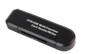 中国最畅销的二合一USB微型USB OTG SD TF读卡器写入器高速USB2.0读卡器SD适配器 - Product Image 5