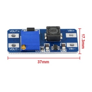 MT3608 DC-DCステップアップコンバータブースター電源モジュールブーストステップアップボードMAX出力28V 2A Arduino Diyキット用 - Product Image 3