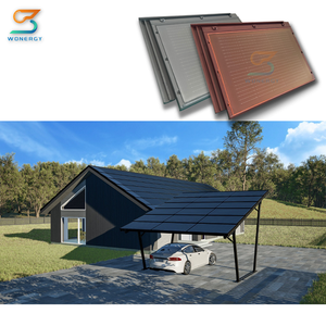 <strong>Top</strong> Quality Bipv Solar Panel Glass <strong>Facade</strong> for Building Glass Solar Panel 90watt Bipv Transparent Customizable Bipv Solar Roof Ti - Product Image 3