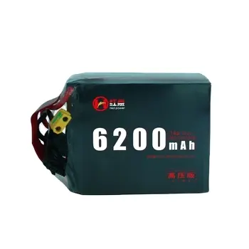 53.2V 6200mAh 6.2Ah14S 고속 속도 25C 배터리 리튬 포 제조 HD UAV 전원 무인 항공기 배터리 고정 바람 Vtol 멀티 로터