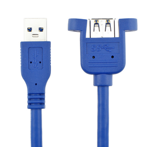 USB 3.0สายอะแดปเตอร์ชาย-หญิงพร้อมสกรูสำหรับคอมพิวเตอร์ USB 3.0สายอะแดปเตอร์ - Product Image 5