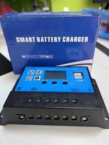 ミニPwm自動ソーラー充電コントローラー60a30aデュアルUsb 5v 3a 12v 24v 10a 20A 30a - Product Image 6