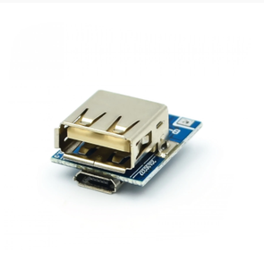 5V Boost Step Up Power Module Lithium LiPo Battery Charging Protection Board Display a LED USB per caricabatterie fai da te programma 134 n3p - Product Image 2