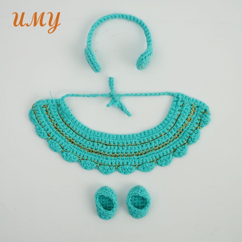 3 pieces set- blue