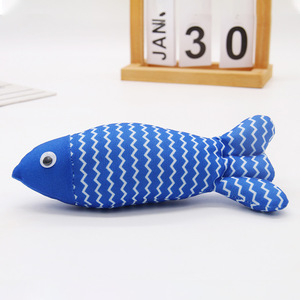 キャットニップ魚のおもちゃペット魚のおもちゃ猫犬のための歯の研削バイト耐性かわいいスタイル