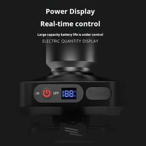 Đèn pha LED thu phóng siêu sáng xinsite có thể sạc lại và di động chống nước với màn hình pin xoay - Product Image 5