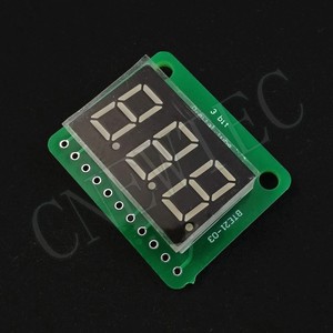 0,36 Zoll 3-Bit-Digital-LED-Anzeige 7-Segment-LED-Modul 5 Farbe Verfügbar für Arduino STM32 STC AVR ohne Treiber