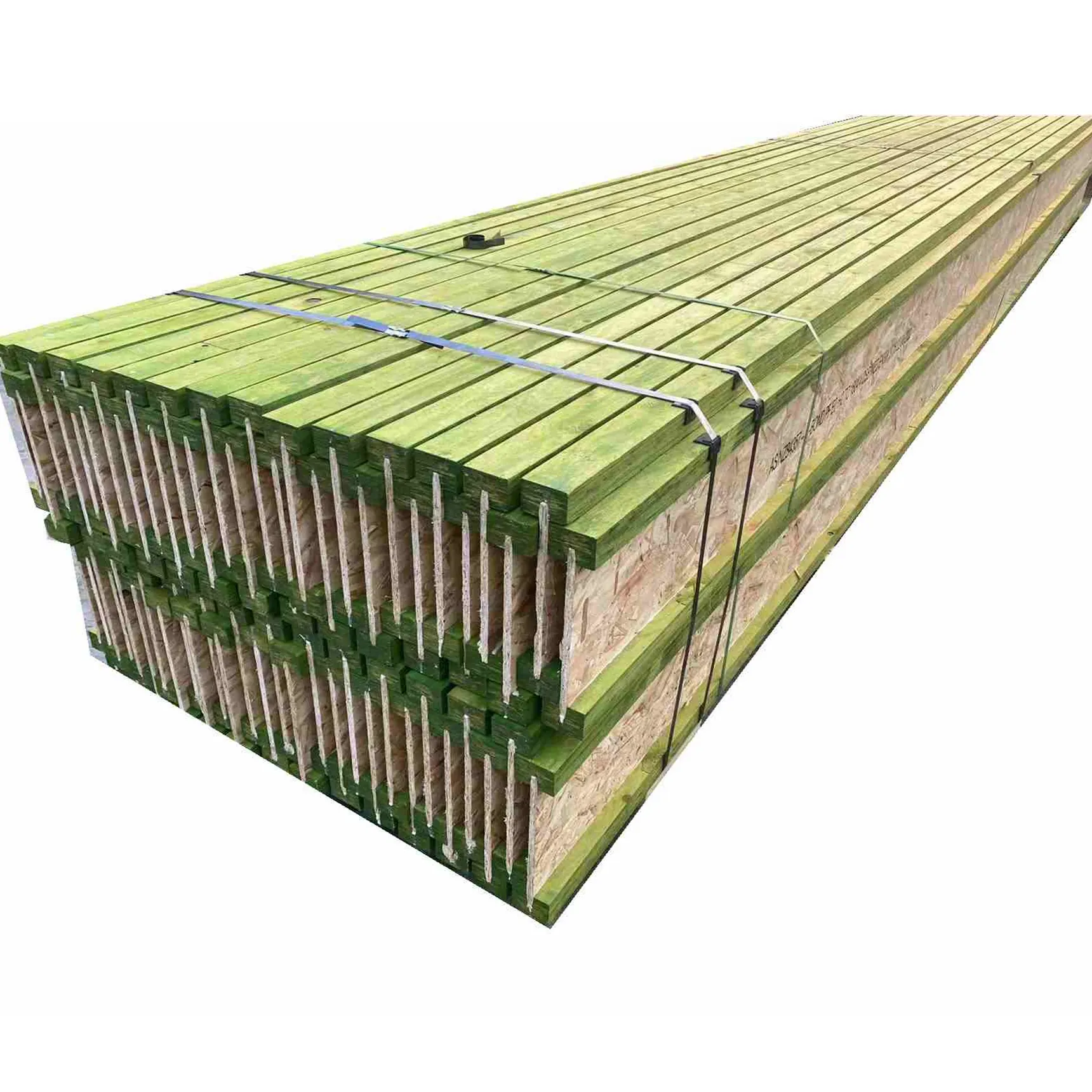 LVIL Factory I-Solit Structural Composite Lumber Hangers 300x63 H2 Wood I solit Beam pour toit et plafond