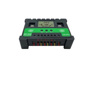 30/40/50/60/100A MPPT regolatore di carica solare Smart Display 12V 24V pannello solare automatico del caricatore regolatore con carico - Product Image 2