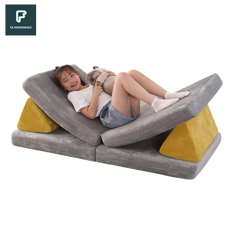 Discounts Wholesale Modular Convenient Memory Foam Safety Soft Children Play Sofa