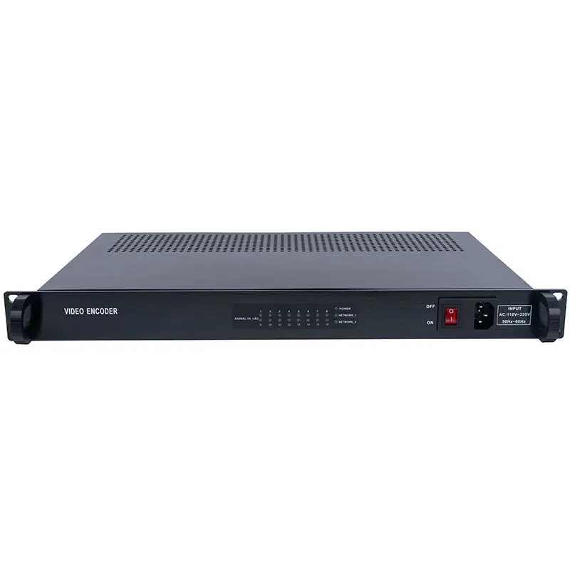 OTV-E16L 1 में 16 एच. 265 H.264 आईपीटीवी की किरण HD आईपी टीवी लाइव स्ट्रीमिंग करने के लिए एम आई Rtmp एनकोडर