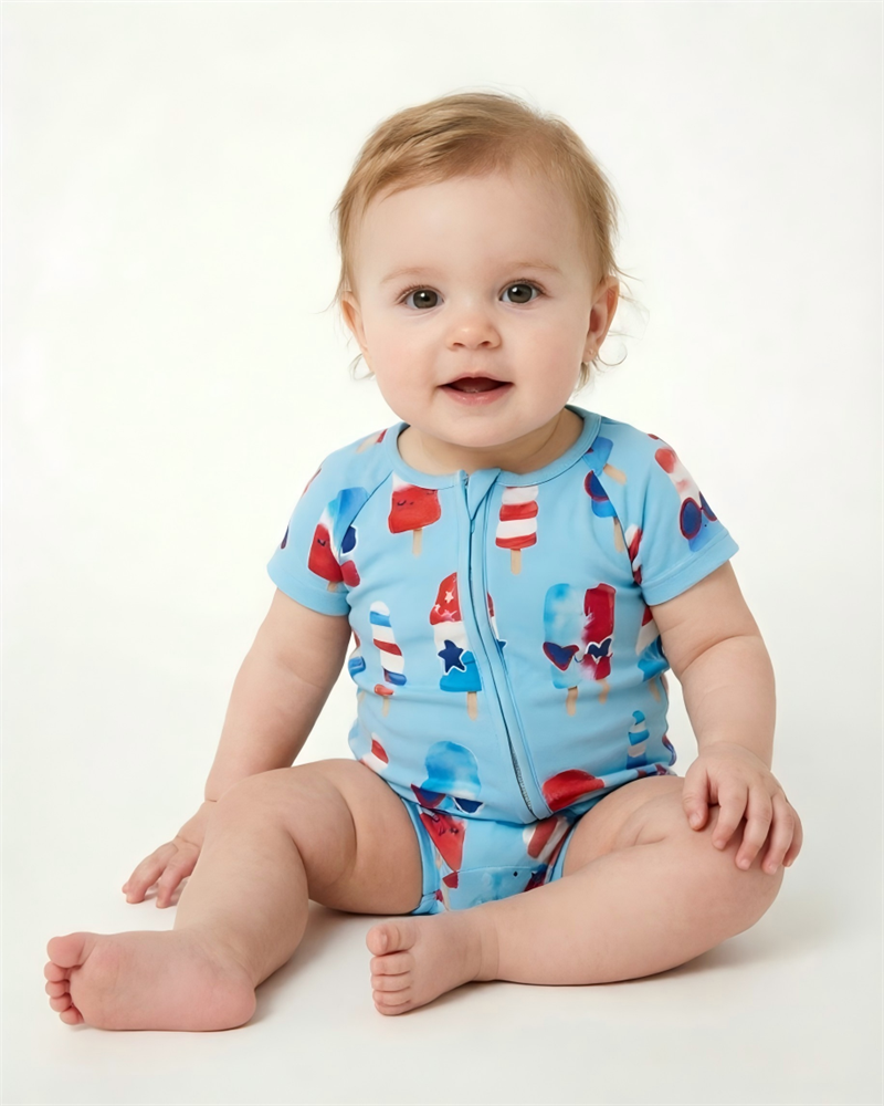 Shorty personnalisé en coton et bambou