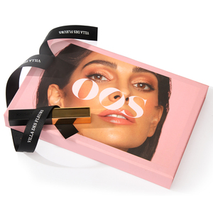 Geri dönüşümlü özelleştirilmiş ambalaj zarif pembe küçük kozmetik kutusu makyaj kutu seti - Product Image 3