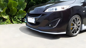 Otomatik vücut sistemleri Pp geniş gövde kiti ön dudak Mazda5 için 2011 2012 2013 2014 2015