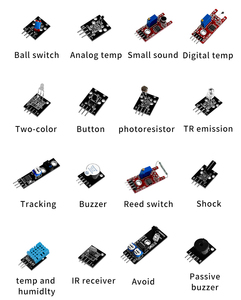 45 <strong>Sensor</strong> Modules Starter <strong>Kit</strong> Better Than The 37In1 <strong>37</strong>-In-<strong>1</strong> <strong>Sensor</strong> Learning <strong>Kit</strong> With Plastic Case - Product Image 5