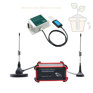 Sensor de humedad de suelo inalámbrico, kit de prueba de suelo para agricultura, fácil de instalar - Product Image 1