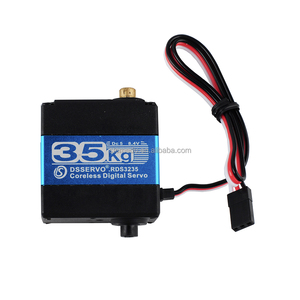 Edelstahl getriebe 35kg Corel ess Servo Metall gehäuse Standard Doppel wellen Achse Digital Servo RDS3235MG Für Arduino Robot Servo Ro