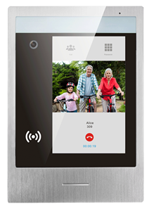 Nuevo sistema de intercomunicación multiapartamento de gestión de propiedades IP con control de aplicación de teléfono inteligente, monitor interior inalámbrico, reconocimiento facial - Product Image 3
