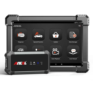 24V BT OBD2 10 Inch Coding <strong>Programming</strong> 15 Reset <strong>Function</strong> Active Test Ancel X7-HD Diesel Heavy Duty Truck Diagnostic Scanner