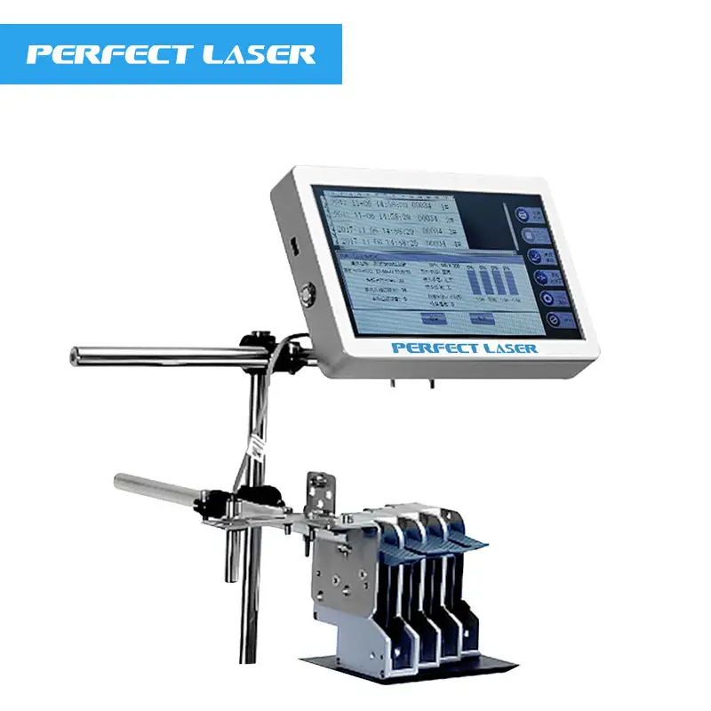 Perfekter Laser Fast Dry Ink Verfalls datum Batch Barcode Schnellste Charge Variable Industrieller QR-Code Tij Inkjet Printer Machine