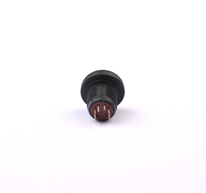 Toowei 12v LEDスプリングリターンプッシュスイッチボタンオンオフspst白色プラスチックラウンド、赤色ライト4ピン - Product Image 5