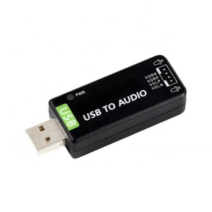 USB to <strong>audio</strong> module driver-free sound card for <strong>Raspberry</strong> <strong>Pi</strong>/Jetson Nano/VisionFive2 external <strong>audio</strong> converter with USB cable - Product Image 1