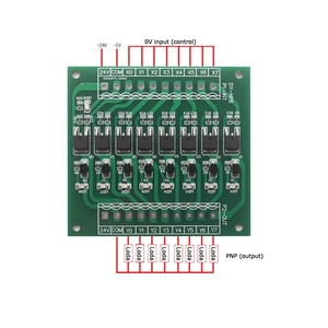 5A/24VDC PLC Amplifier Board 4/8//12/16 Channel Transistor Signal <strong>Output</strong> NPN/PNP SCR Module - Product Image 4