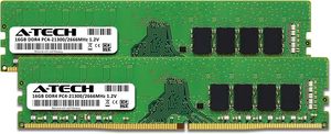 A-te/ch MSI ตัวแปลงสัญญาณเวิร์กสเตชัน C236M 8th 32GB DDR4 2666MHz PC4-21300 DIMM หน่วยความจำแบบ Non-ECC UDIMM แล็ปท็อป/หุ้นคอมพิวเตอร์ - Product Image 2