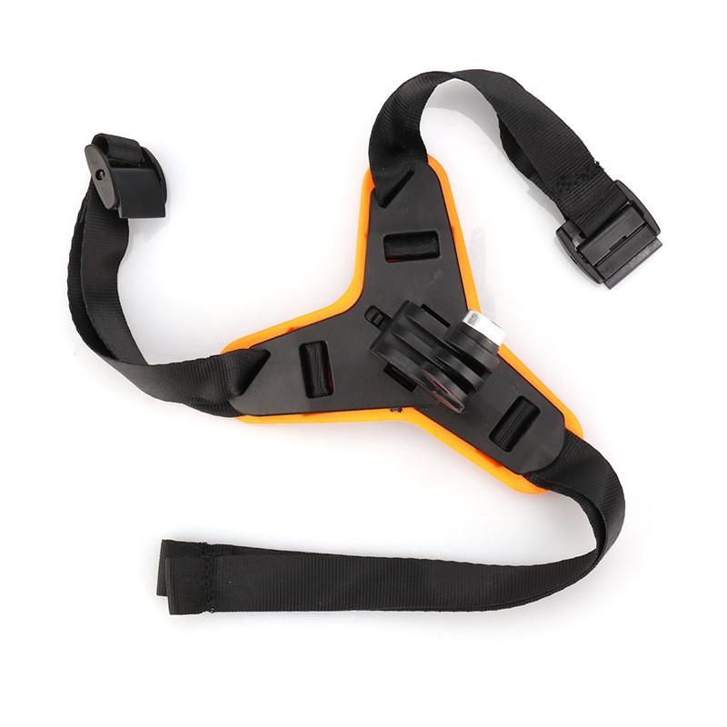 Orange helmet frame