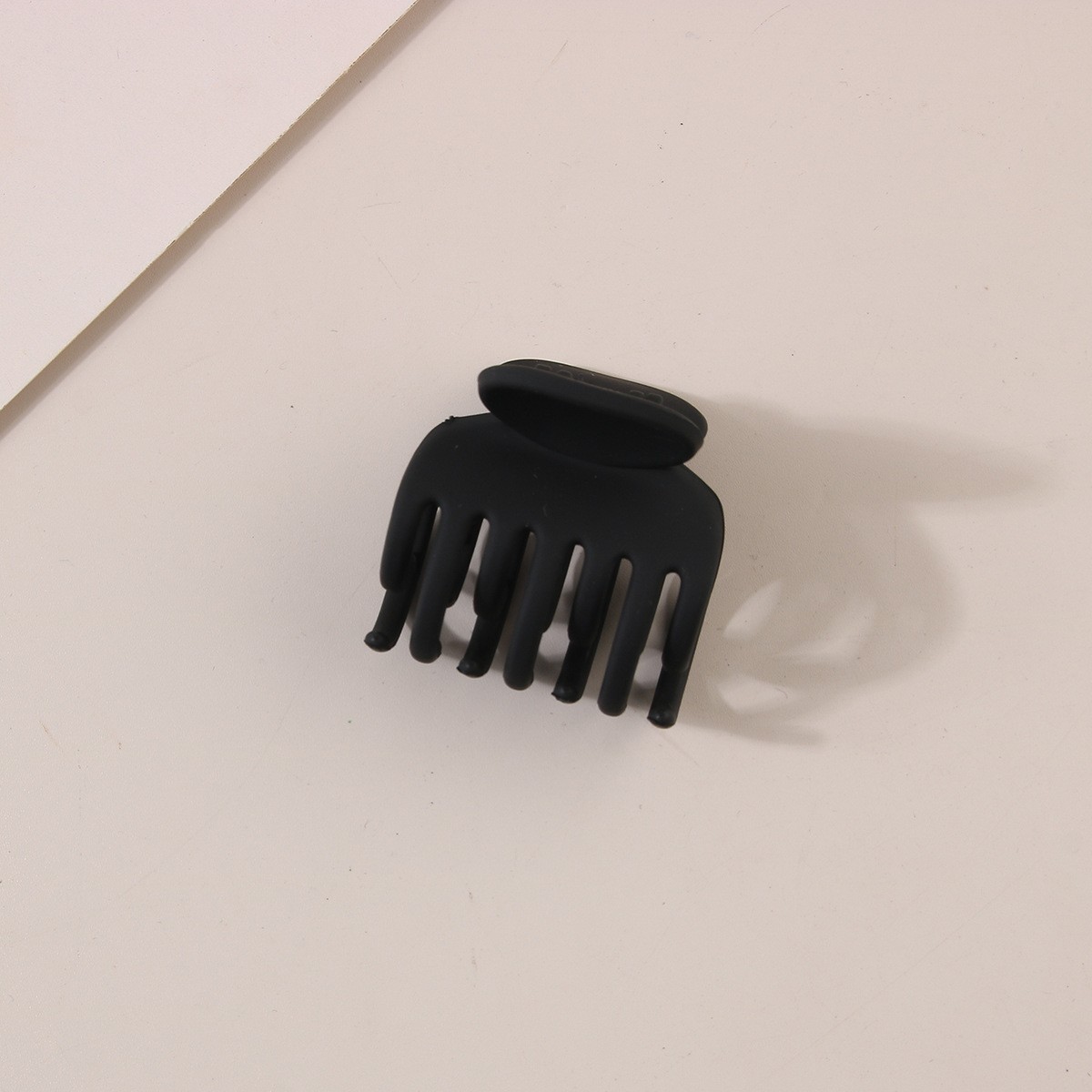 Griffe double couche 4 cm-noire