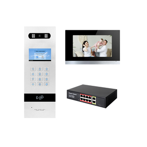 2 Way <strong>IP</strong> <strong>Intercom</strong> System for Multi-apartment Support Night Vision <strong>Intercom</strong> <strong>Camera</strong> IC/ID Card Door Phone 7 Inch Indoor - Product Image 5