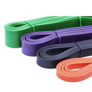 Yüksek elastik lateks 5 döngü direnç bandı baskılı spor salonu Fitness Mini çekme bandı ev egzersiz ve tonlama tüpleri için - Product Image 1