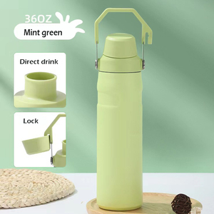 新製品素晴らしいモデルの熱水ボトル500ml 750ml 1100mlステンレス鋼ワークアウトオフィス用高速フローボトル - Product Image 4