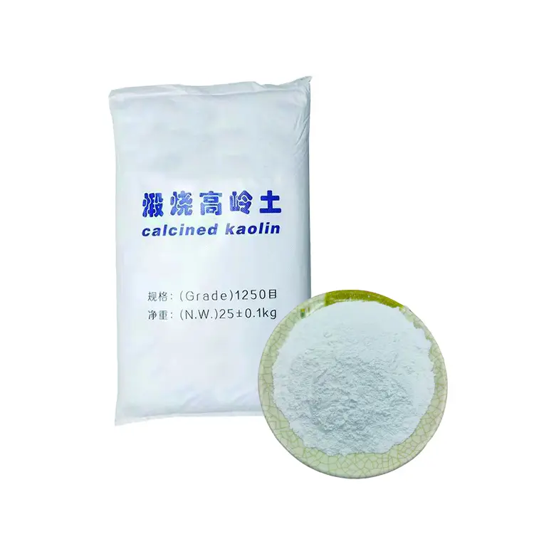 High Whiteness Raw Calcined Kaolin Cheap Price Washed Kaolin Used in Ceramic Paper Coating Rubber Construction Kaolin Powder