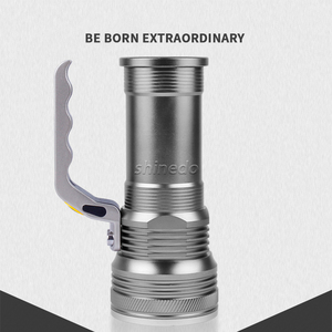 Đèn Pin Cầm Tay Shinedo Siêu Sáng, Đèn LED Chống Nước Lạnh Ánh Sáng Trắng Cao Lumen Với Đầu Ra USB, Đèn Chụp Ảnh Dài Ngoài Trời - Product Image 4